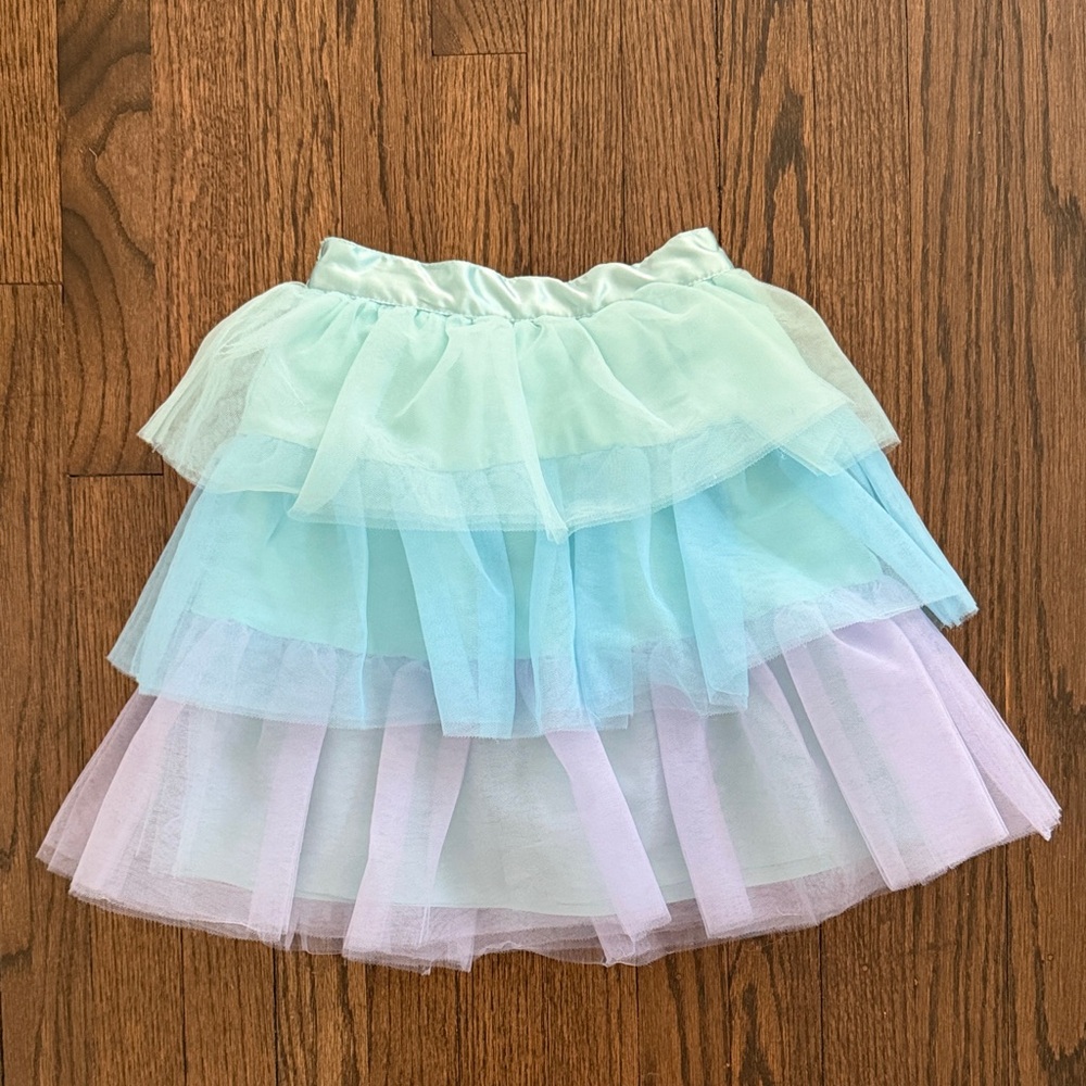 EUC! Janie and Jack x Disney Pastel Layered Tutu